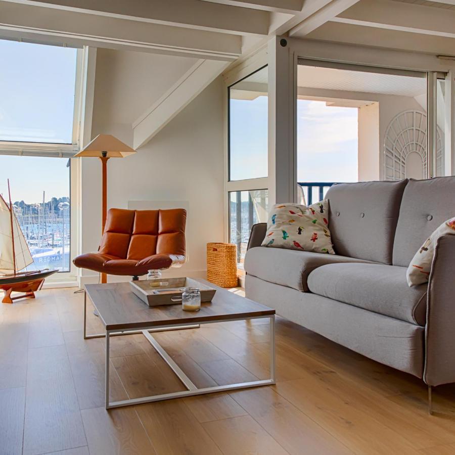 Les Balcons De La Trinite - Vue Sur Mer Et Le Port Exterior foto